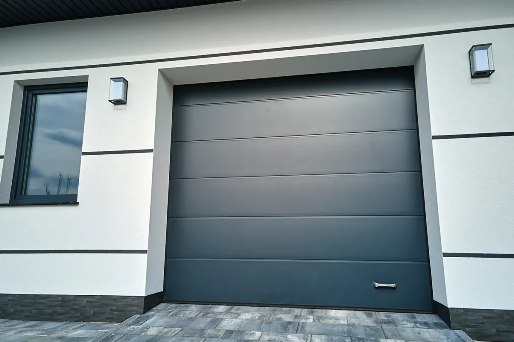 porte de garage moderne